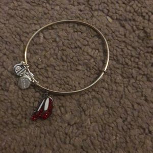 Wizard of Oz Ruby red slipper silver alex and ani